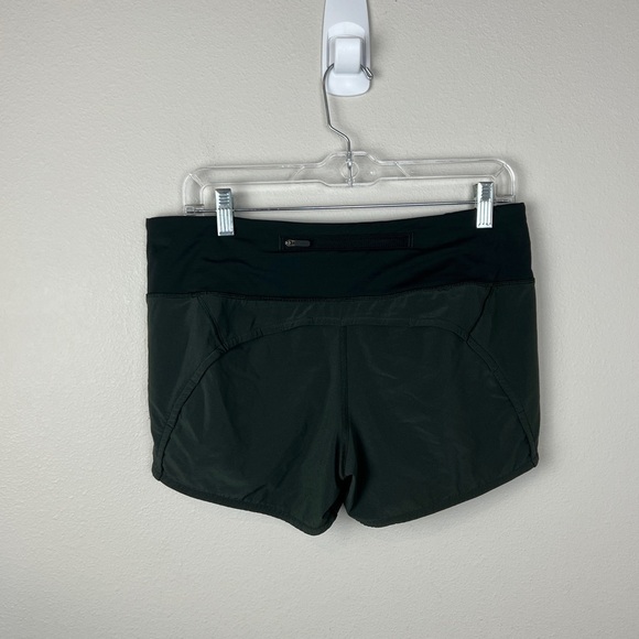 Lululemon Run Times II Short 4" Swift Ultra Light Evergreen - Picture 3 of 5